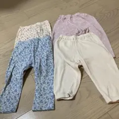 ユニクロ　パンツ　レギンス　80 保育園　プティマイン　クーラクール　まとめ売り
