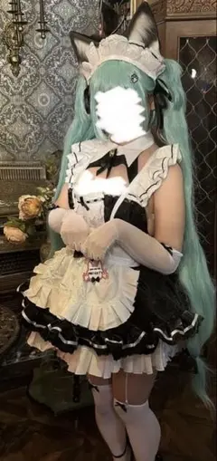 NIKKE プリバティ アンカインド・メイド コスプレ衣装　ウィッグ付き Amazon.co.jp: [1767] 勝利の女神：NIKKE 新ニケ プリバティ：アンカ