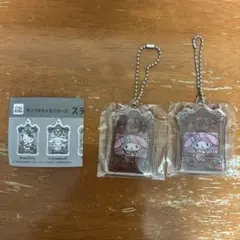 サンリオキャラクターズ ステンドグラス風アクリルキーチェーン マイメロディ
