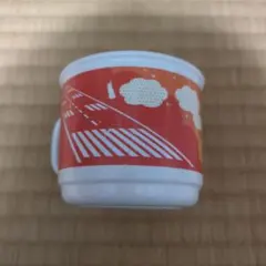 JAL 日本航空 キッズ用 プラスチックマグカップ 飛行機柄のサムネイル