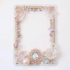 №834 飾れる！持ち歩ける！硬質カードケース デコ 硬質ケース