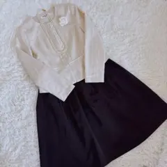 【S】NATURAL BEAUTY BASIC スーツ　セットアップ　ツイード