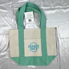 TRADER JOE'S ミニパステルキャンバストートバッグ
