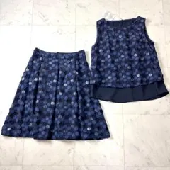 新品タグ付き✨ ロートレアモン M セットアップ ドット柄 ブラウス スカート