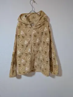 isoLaine 花柄 ボアジャケット もふもふ アウター レディース 冬