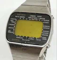 SEIKO セイコー M158-5000 ワールドタイム デジタル 【1169】 - メルカリ