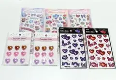 かわいい　ぷっくりシール　おまとめ