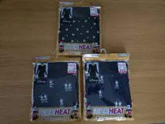 しまむら　ディズニーコラボFIBER HEAT LLサイズ　ラウンドネック