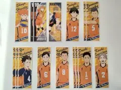 ハイキュー!! 烏野高校 ロングステッカー まとめ売り