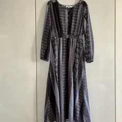 ozoc 花柄ロングワンピース　38
