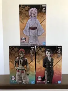 鬼滅の刃 フィギュア 鬼ノ装 累 & 猗窩座 & 魘夢