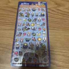 【新品未使用】ボンボンドロップシール　ミニ　ズートピア