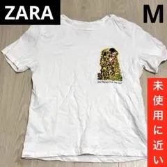 未使用に近い　ZARA クリムト　the kiss コラボ　レア　M 完売　綿のサムネイル