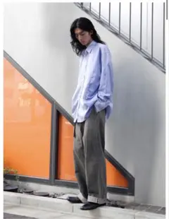 nanamica×AH.H】ビッグボタンダウンワイドシャツ&チノパンセット