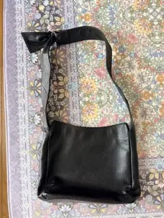 Tamami Watanabe巾着ポケット付き トートバッグ シボレザー 超美品 