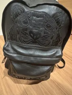 KENZO タイガー刺繍 バックパック リュック ブラックのサムネイル