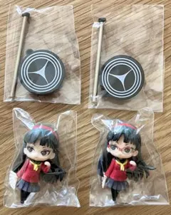 ペルソナ4 ワンコイングランデ フィギュア 天城雪子 2種セット メガネ装着