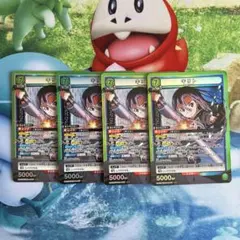 ユニオンアリーナ ユニアリ SAO GGO 緑 シノン キリト デッキ パーツ