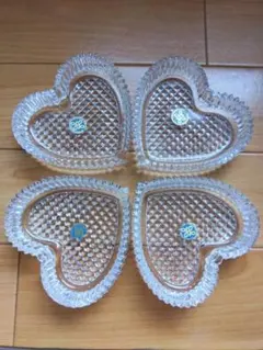 HOYA CORPORATION　MADE INJAPAN　クリスタル重ね小鉢