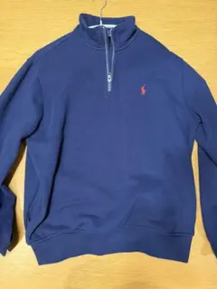 Polo Ralph Lauren ハーフジップ スウェット M ネイビー