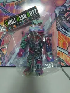 ジャンカーV クレイジーヘッド スカルヘッドバット マーミット ソフビ