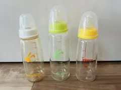 哺乳瓶 乳首セット（ChuChu 2本 pigeon1本）