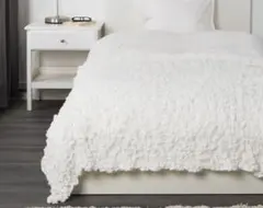 IKEA オフェーリア ベットカバー ホワイトのサムネイル