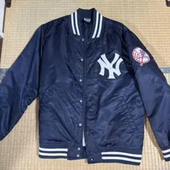 Majestic ニューヨークヤンキース スタジャン ネイビー M