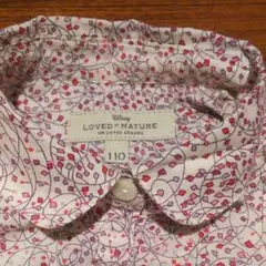 UNITED ARROWS KIDS×Disney　丸えりブラウス