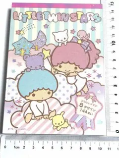 キキララ ボリューム　メモ　平成レトロ　サンリオ　メモ帳