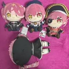ホロライブ　宝鐘マリン　ホロフレ　寝そべりぬいぐるみ　まとめ売り
