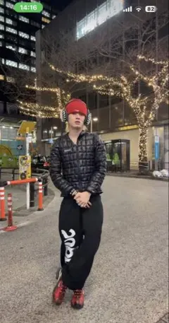Dime ビーニー　赤　ニット帽　supreme punkandyo fti Dime ビーニー 赤 ニット帽 supreme punkandyo fti - メルカリ