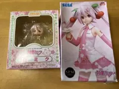 初音ミク さくらミク フィギュア2セットまとめて