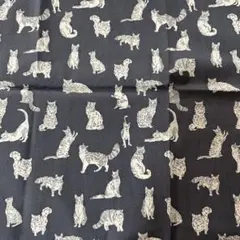 リバティ　タナローンMeow(ミャオウ) 幅約80cm×約50cm ブラック