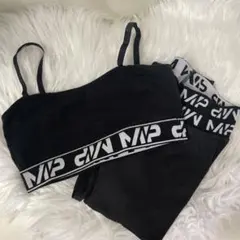 MP スポーツブラとレギンスセット XS ブラックのサムネイル
