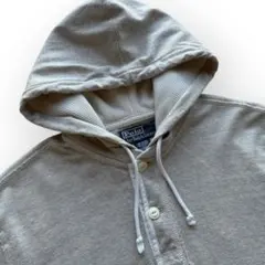 Polo Ralph Lauren ヘンリーネックパーカー 後付け