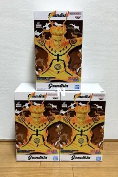 Grandista ナルト疾風伝 うずまきナルト-Ⅱフィギュア　3個セット