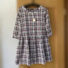 Do Family ★ドゥファミリー★チェック膝丈ワンピース　タグ付き新品