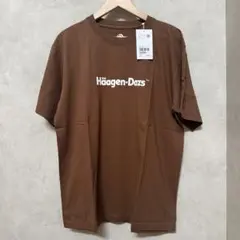 ハーゲンダッツ × アダムエロペ Tシャツ クリスプチップチョコレート 新品】ハーゲンダッツ × アダムエロペ Tシャツ クリスプチップ