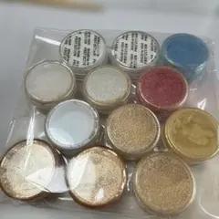 ネイルアート用グリッター12個セット 詰め合わせ