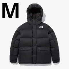 USA企画ノースフェイスブラック艶なし黒ヒマラヤンダウンジャケットパーカー