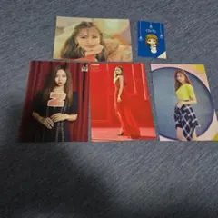 TWICE Tzuyu タレントカード 4枚セット