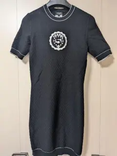CHANEL ワンピース No.5ロゴビーズスパンコールコットンのサムネイル
