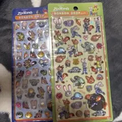 正規品　ボンボンドロップシール　ディズニー　ズートピア