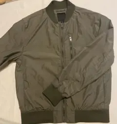 H&M カーキ　MA-1 フライトジャケット　ジャンパー　ブルゾン　Mサイズ