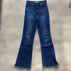 ブーツカットデニム 23サイズ ダークブルー