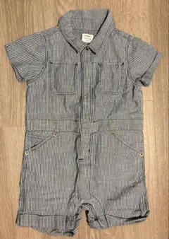 babyGap ロンパース 18-24ヶ月 90 半袖 カバーオール