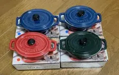 フタ付きオーバルココット　4個セットのサムネイル