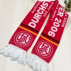 【入手困難】ロートヴァイス・エッセン サッカーマフラー ドイツ ニット 輸入品