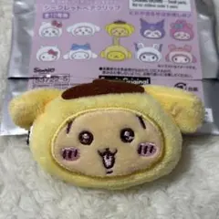 ちいかわ　サンリオ　シークレットヘアクリップ　うさぎ　プリン